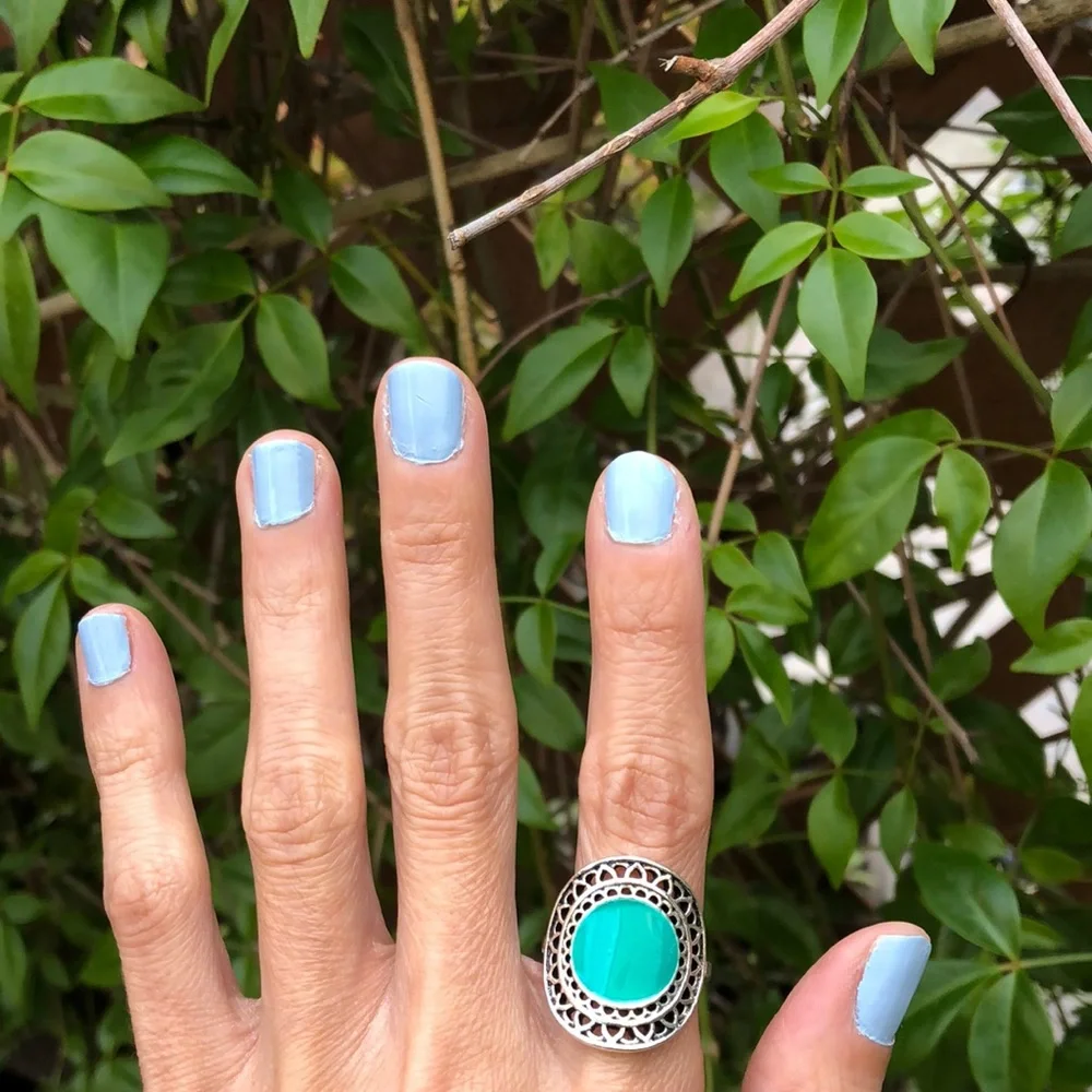 Boho Turquoise Ring
